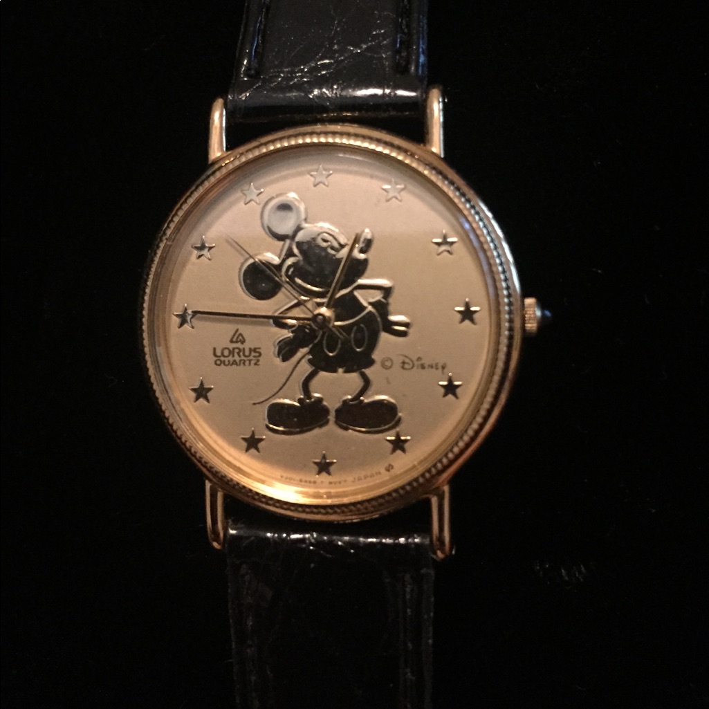Vintage Disney/Lorus Men’s Mickey Mouse Watch